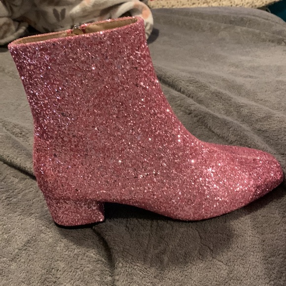 Pink Sparkle Booties - Picture 4 of 10